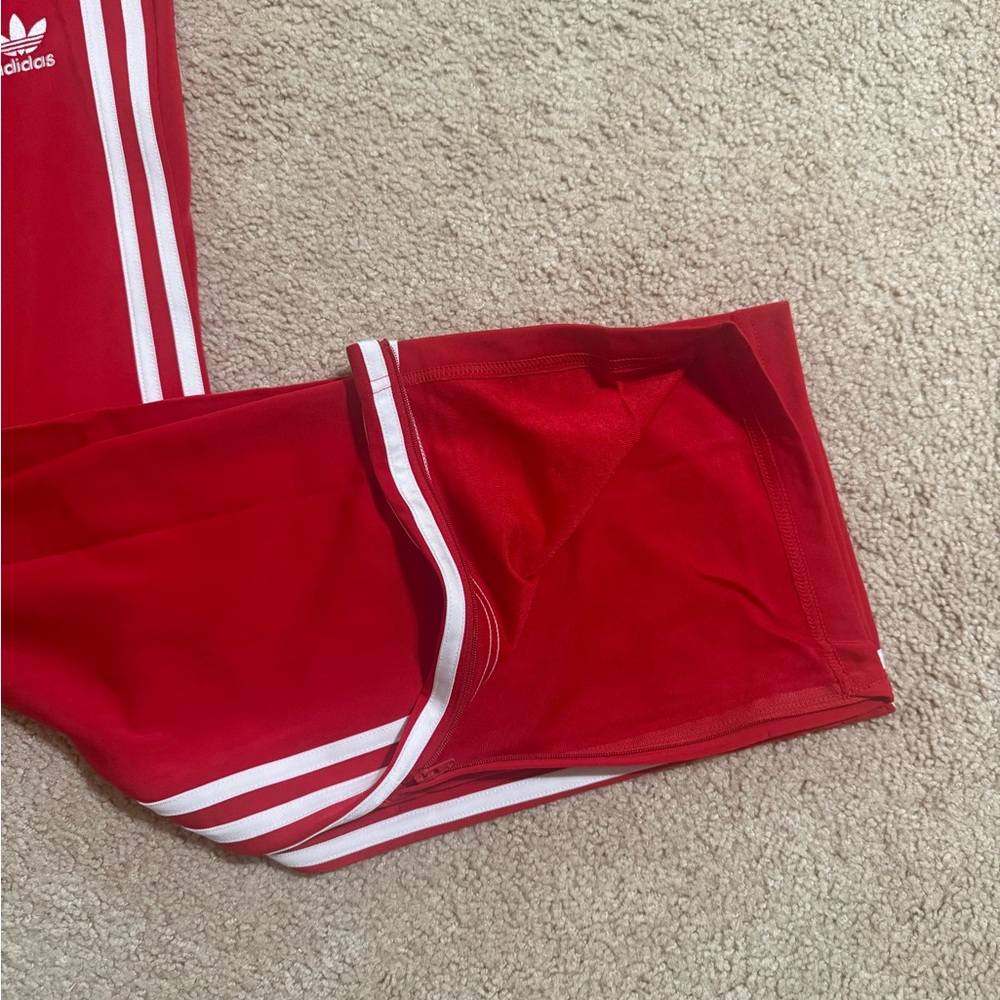 Adidas Originals Firebird Red Adicolor Classics Track Pants IJ7057 Men Size M - Picture 5 of 9